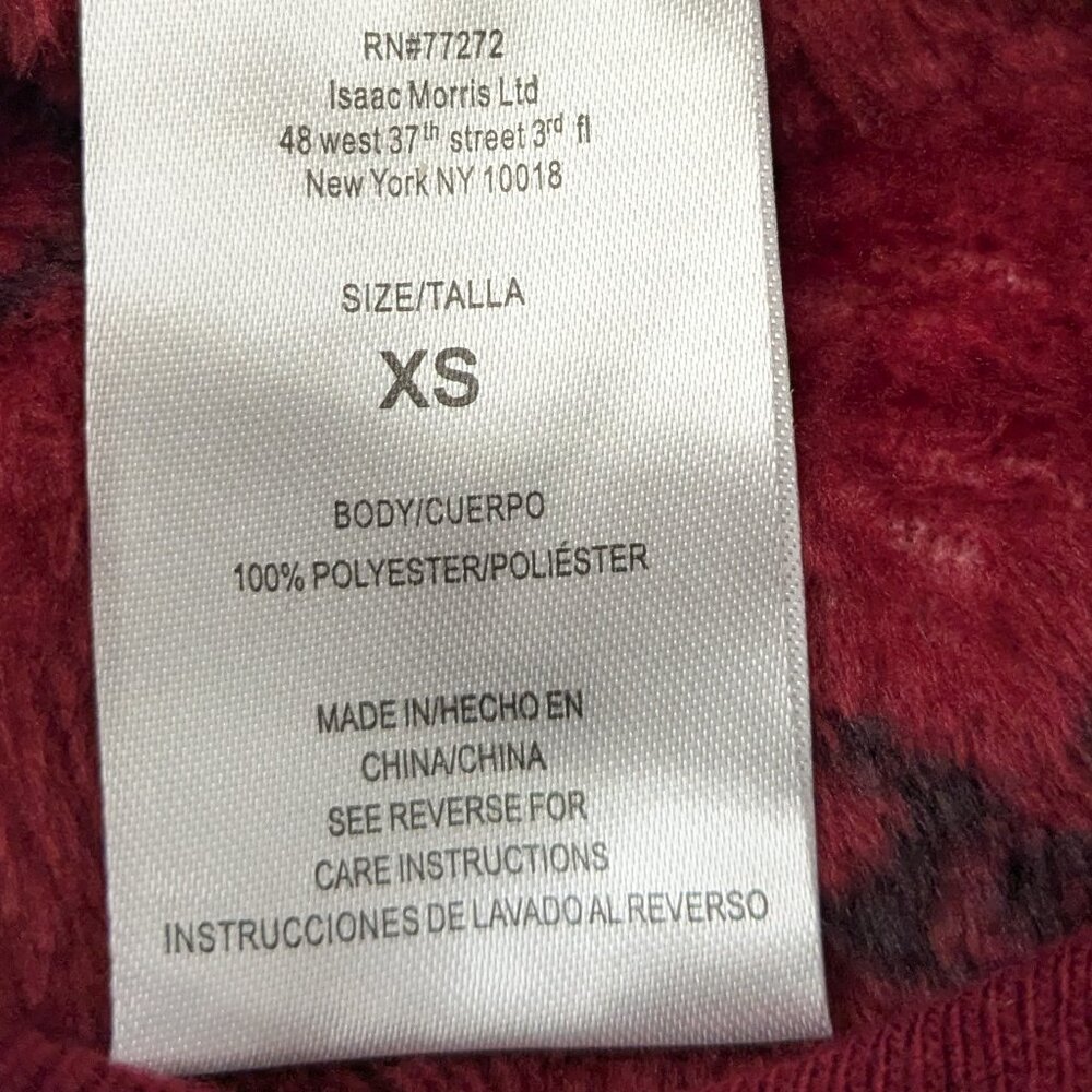 Dr Pepper Women's Cozy Sweater Red With Black Logo Size XSmall NWT - Picture 8 of 9